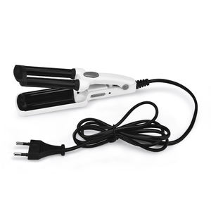 <span class=keywords><strong>Cheveux</strong></span> Waver Portable Voyage <span class=keywords><strong>Cheveux</strong></span> Fer À Friser Professionnel Mini Oeuf Rouleau Ondulé Trois Tube Vague Profonde Fer À Friser - Product Image 1