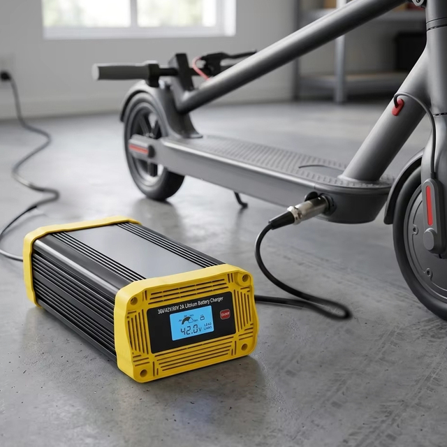 54.6V 10A Fast Electric Bike Battery Charger 48V Li Ion Charger With 3 Pin XLR Connector for E Bike Scooter