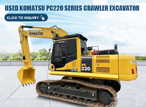 Newest Model Japan Used Construction Equipment 22ton 1CMB Used KOMATSU PC220-7 Crawler Excavator Hyundai Excavator 220 - Product Image 2