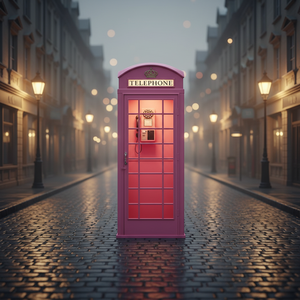 Cabina Telefónica Metálica de <span class=keywords><strong>Londres</strong></span>, Diseño Popular, Decoración Británica para Exteriores, Decoración para Bares, con Impresión UV, Venta al Por Mayor - Product Image 1