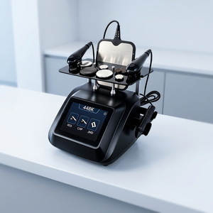 เครื่องกระตุ้นกล้ามเนื้อแบบพกพา 2 in 1 448k Ems ปี 2026 สำหรับลดสัดส่วน บรรเทาอาการปวดด้วยคลื่นแม่เหล็กไฟฟ้า Tecar Therapy - Product Image 1