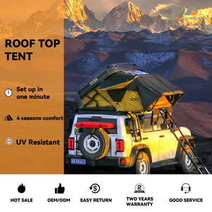 Tente de toit Ada Overland pour 4 personnes, imperméable, résistante aux UV, pour SUV, camion familial, auvent de toit - Product Image 2
