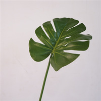 Feuillage artificiel de style nordique inspiré d'Instagram, feuilles de Monstera, décoration intérieure, présentation en vitrine, aménagement paysager, mariage