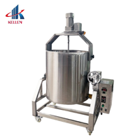 Marmite de cuisson électrique automatique en acier inoxydable 304, mélangeur de sauces chili et tomate, moteur 220V, capacité 15kg