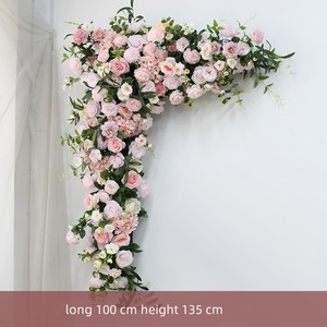 <strong>Wedding</strong> <strong>Arch</strong> Flower Chiffon Drape Artificial Rose Flower Silk <strong>Wedding</strong> Backdrop Flowers for Party Home <strong>Wedding</strong> <strong>Decor</strong> - Product Image 5