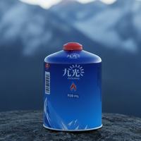 Cartouche de gaz de survie professionnelle pour l'extérieur 230g 450g, anti-fuite, pour camping en haute montagne