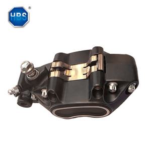 Étrier <span class=keywords><strong>de</strong></span> <span class=keywords><strong>frein</strong></span> avant gauche OEM 41300095 pour H-arley Softail FXBB Street Bob <span class=keywords><strong>peint</strong></span> en noir - Product Image 1