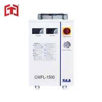 Refroidisseur d'eau S & A AC 1P 1500w/2000w/3000w/4000w/6000w 220V 380V 50/60hz pour machine de découpe laser