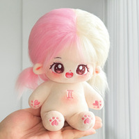 Poupées en coton personnalisables de 20 cm, constellation du Lion, constellation des Gémeaux, Kpop, peluche douce et mignonne, jouets en peluche personnalisés, jouets en peluche