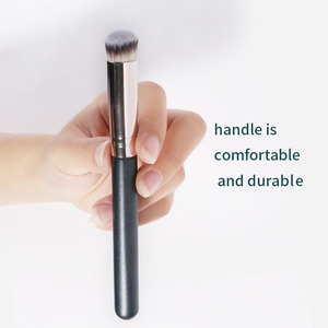 Professional Black Concealer <b>Foundation</b> Brush Eco Friendly Handle Face Makeup Beauty Tool - Product Image 5