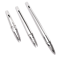 Pinces de service en acier inoxydable de 9/12/16 pouces pour salade, grillades, cuisine, camping, buffet, gadgets de cuisine, compatibles lave-vaisselle