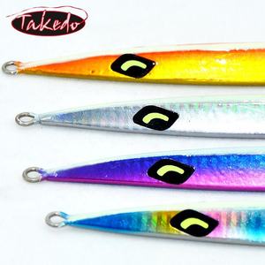 TAKEDO JY30 150g 200g 250g 300g Señuelo de lubina de alta calidad Señuelo de plantilla de metal de plomo de mar profundo Señuelos de hundimiento rápido Lápiz Plantilla de plomo vertical - Product Image 2