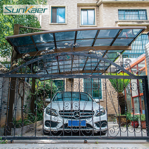 <span class=keywords><strong>Precio</strong></span> de fábrica, garajes al aire libre, toldos de aleación de aluminio, cocheras, cobertizo de estacionamiento de automóviles, dosel <span class=keywords><strong>para</strong></span> refugio, techo de cochera, marco de Metal - Product Image 3