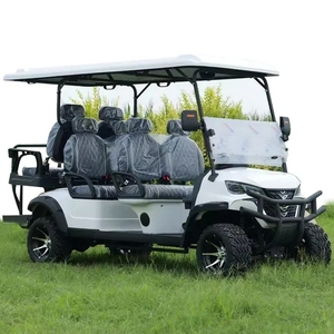 Mini Carro de Golf Económico, Vehículo Eléctrico Tipo Buggy, 5-6 Asientos, Autonomía de 50-70 km, Precio Bajo de Fábrica, Alta Calidad - Product Image 1