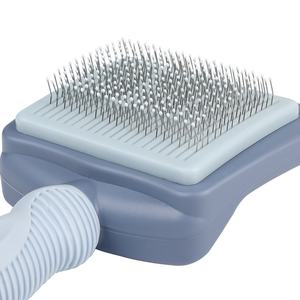 Cepillo de deshedding para mascotas con liberación de botones-Base de masaje de perlas para el cuidado de gatos y perros - Product Image 3