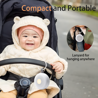 Machine à Sons pour Bébé : Bruit Blanc, Battements de Cœur, Musique Apaisante, Veilleuse Portable Type-C, Haut-parleur Certifié ROHS