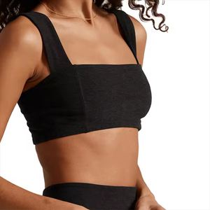 Custom Fashion Design Fitness Yoga Wear Quick Dry Sexy Squared Yoga Sport <b>Bra</b> for Women - Product Image 2