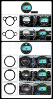 Autoradio Android 15 9 pouces avec Carplay, lecteur DVD vidéo, navigation GPS pour BMW Mini Cooper F54 F55 F56 F60 2014-2024