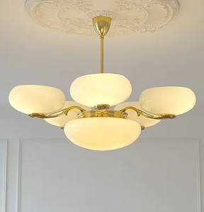 Celo iluminación moderna simple bola de cristal luces colgantes nórdico minimalista para sala de estar dormitorio - Product Image 4