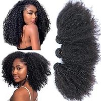 Extensiones de Cabello Humano 100% Virgen Brasileño Remy, SDD Super Double Drawn, Rizado Pixie, 100 Gramos, Vendedor de Extensiones de Cabello Rizado