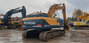 Excavatrice d'occasion Hyundai 220 de 22 tonnes 220lc-9s de Corée du Sud avec composants de base moteur et moteur à vendre - Product Image 4
