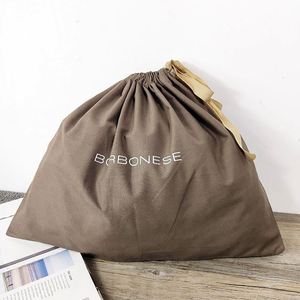Wholesale LOGO Printed Gift Canvas Cotton Drawstring Shoe <b>Dust</b> <b>Bag</b> Custom <b>Handbag</b> <b>Dust</b> <b>Bags</b> Covers for <b>Handbags</b> - Product Image 3