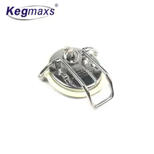 Kegmaxs New 304 Stainless Steel 1.75 Gallon 6.5 Liter Corny Keg Cornelius Ball Lock Keg With NSF Certificate Rubber Handle China