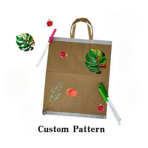 Wholesale Custom Luxury Gift Paper Bags Personalized <b>Handbags</b> Recycled Shopping Paper Bags With Your Own Logo - Product Image 2