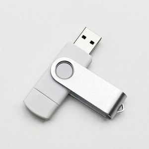 แฟลชไดรฟ์ USB 2.0 แบบ Type C ความจุ 64GB/128GB ชิปแฟลชเกรด A ดีไซน์โลหะหมุนได้ รับประกัน 2 ปี สำหรับโทรศัพท์มือถือ - Product Image 4