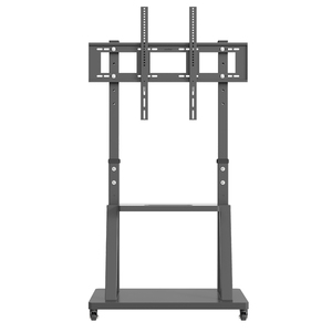 Chariot <span class=keywords><strong>TV</strong></span> de 32 à 100 <span class=keywords><strong>pouces</strong></span> de hauteur Support <span class=keywords><strong>TV</strong></span> à plancher mobile Hauteur réglable - Product Image 1