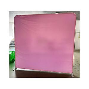 Portable Foldable Aluminum Tube <strong>Frame</strong> Trade Show Backdrop Easy-<strong>Up</strong> Pillow Case Tension <strong>Fabric</strong> Display for Wedding Advertising - Product Image 3