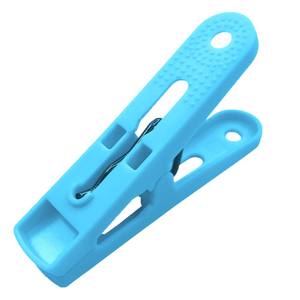 Pinces à linge en plastique légères de type crochet, forme rectangulaire, organisateur de vêtements domestique, quantité de 2500 par carton - Product Image 2