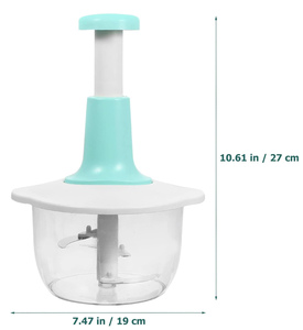 Manual Vegetable Mincers Press Type Household <b>Garlic</b> Meat Cutter Grinders Whisk Stirre Kitchen Food <b>Chopper</b> Mini Food Processor - Product Image 3