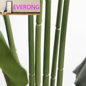 Bananier décoratif voyageur artificiel Heliconia librata Griggs feuilles éventail Ravenala madagascariensis Donn - Product Image 5