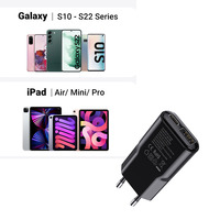 Cargador Rápido GaN Delgado de 30W, Tendencia 2026, 1C1A, Adaptador de Pared Portátil para Android y iPhone