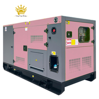 Générateur diesel super silencieux de type remorque Yofen 20 kVA 50 kW, démarrage automatique, onduleur, alternateur 100 % cuivre, 400 V monophasé/triphasé Smartgen
