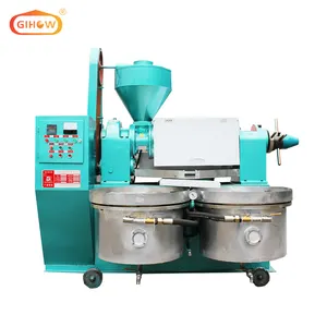 Máquina de prensa de aceite combinada Guangxin 6.5tpd Expulsor de aceite de semilla de algodón