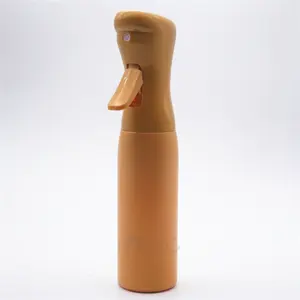 PET plastic continuous natural hair water mist spray bottle 330ml