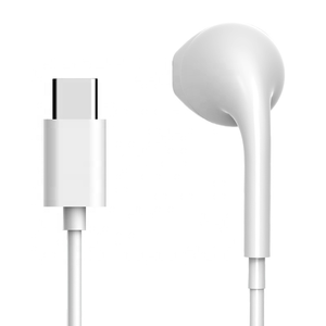 Écouteur Intra-Auriculaire Filaire USB C Blanc de Haute Qualité 1,2 M pour <span class=keywords><strong>iPhone</strong></span> 15 Pro Max - Product Image 1