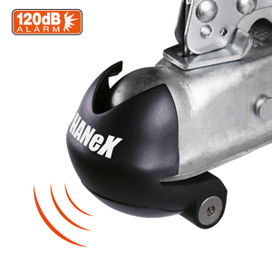 Verrou de remorque robuste en acier inoxydable intelligent, alarme antivol de 120 décibels, verrou de remorque antivol - Product Image 3