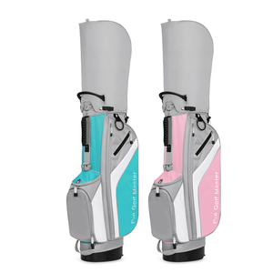 <span class=keywords><strong>Sac</strong></span> <span class=keywords><strong>de</strong></span> <span class=keywords><strong>golf</strong></span> Dericsson à 7 trous <span class=keywords><strong>rose</strong></span> léger pour femmes avec support - Product Image 1