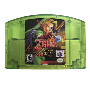 Pour Nintendo 64 Consoles <span class=keywords><strong>de</strong></span> jeux vidéo N64 série <span class=keywords><strong>de</strong></span> cartes <span class=keywords><strong>de</strong></span> <span class=keywords><strong>jeu</strong></span> haute qualité <span class=keywords><strong>nouveau</strong></span> Zeldaed Ultimate Trial 64 <span class=keywords><strong>jeu</strong></span> USA Version NTSC - Product Image 3