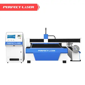 Hoàn hảo laser CNC kim loại ống và tấm ống cắt 1kw sợi Laser máy cắt cho mạ kẽm/mangan thép/tấm hợp kim