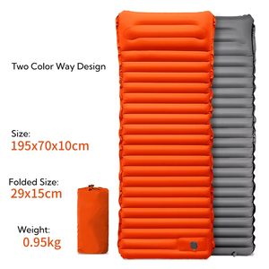 Colchoneta Inflable de Alta Calidad para Camping, Ligera, con Bomba de Pie Integrada, Resistente a la Humedad, para Senderismo - Product Image 6