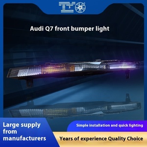 Factory Wholesale Q7 Front Bumper Light Assembly New Proper Price Modified <b>LED</b> <b>Headlights</b> With Day Running & Turn Sign Mo - Product Image 2