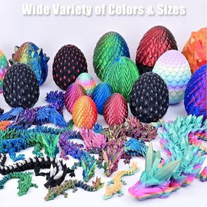 Juego de Huevos de Dragón, Figura Impresa en 3D de PLA, Regalo Decorativo, Juguete Creativo y Moderno para Jóvenes - Product Image 3