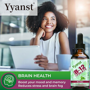 Complément alimentaire à base de vitamine B12 en gouttes, marque privée, pour adultes, protège le cœur et soutient la santé immunitaire, combat la graisse - Product Image 4