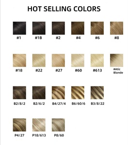 Chất Lượng Sang Trọng Trinh Nữ Remy Crochet Phần Mở Rộng Tóc Con Người Bện Tóc Hai Sợi Kết Nối Lông Dòng Tóc - Product Image 6