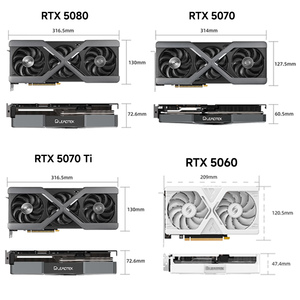 Tarjeta Gráfica para Juegos GeForce RTX 5080 de Alta Gama, 16GB GDDR7, 256-Bit, PCIe 5.0, Triple Ventilador, Alto Rendimiento para Juegos de Escritorio, 16GB GDDR7 - Product Image 4