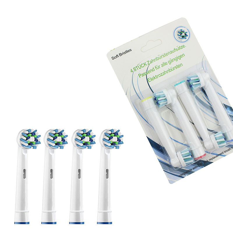 Насадки для электрической зубной щетки Oral b EB50A, сменные головки для электрической зубной щетки Oral-b, совместимы с Cross Action Pro 2000/2500